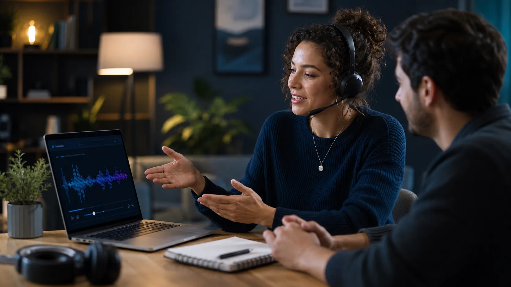 Customer support session for a personalized song order